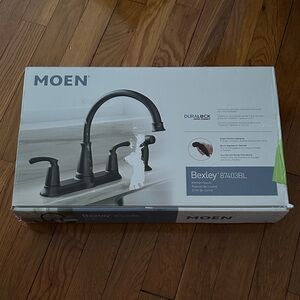 Moen Bexley Matte Black Kitchen Faucet